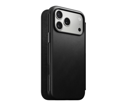 Etui do telefonów Nomad Modern Leather Folio do iPhone 17 Pro Max MagSafe black